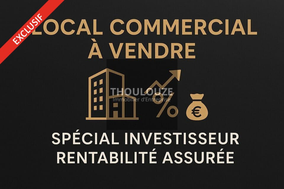 LOCAL COMMERCIAL à VENDRE